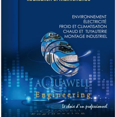 AQUAWELL Engineering une société d’étude solution fournitur Réalisation et Maintenance